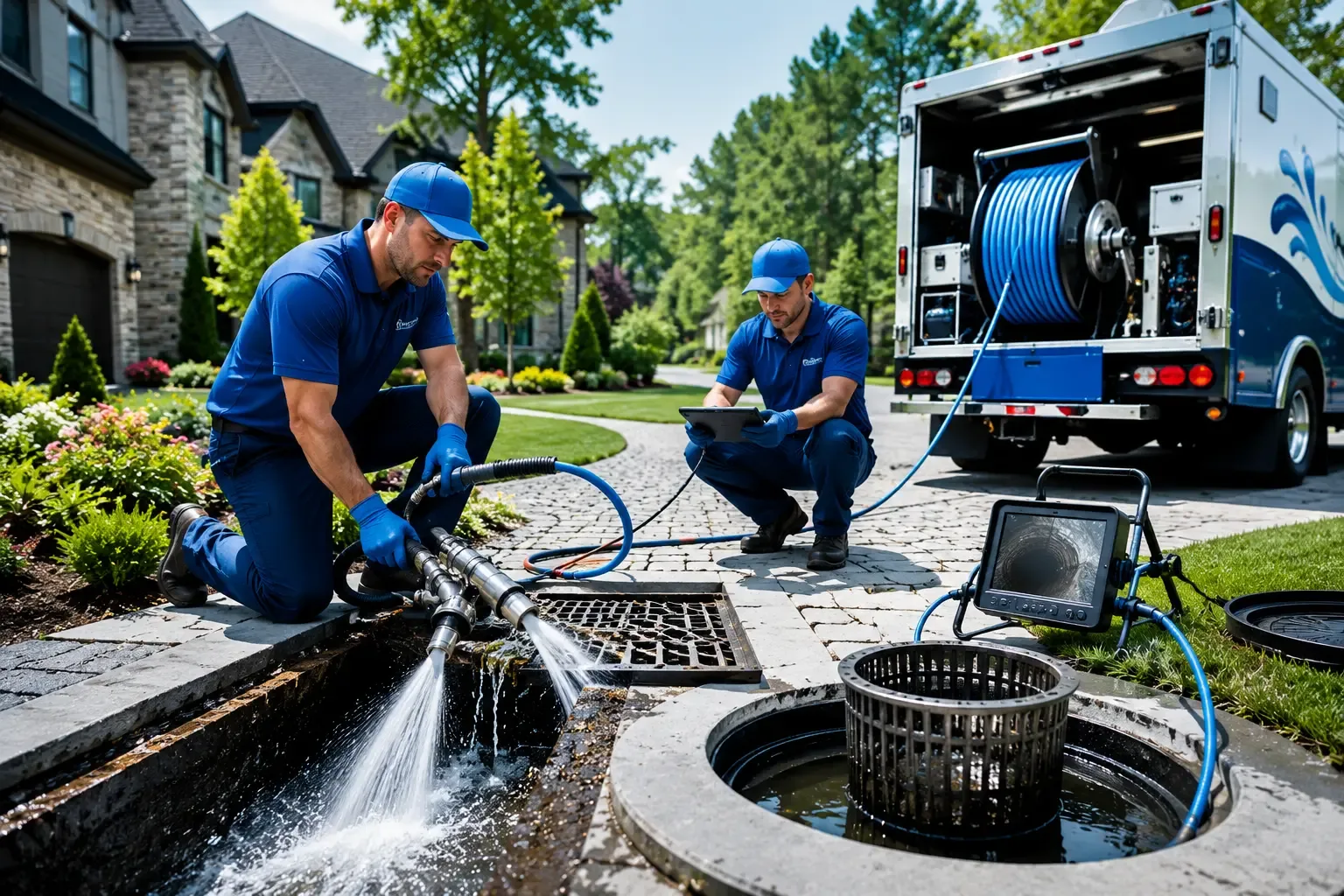 Local outdoor drain cleaning professionals in Maytown, PA